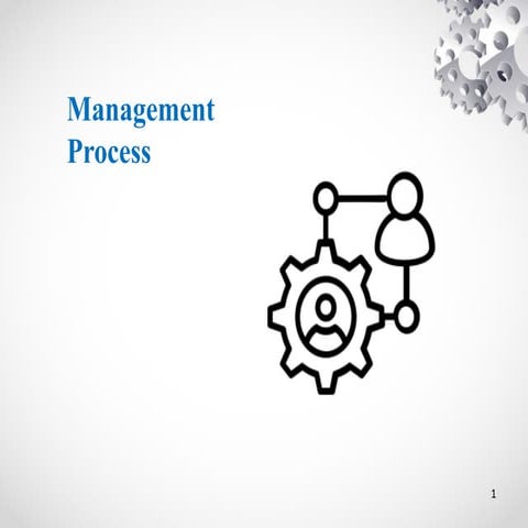 Comprehensive Guide to the Management Process: Planning, Organizing ...