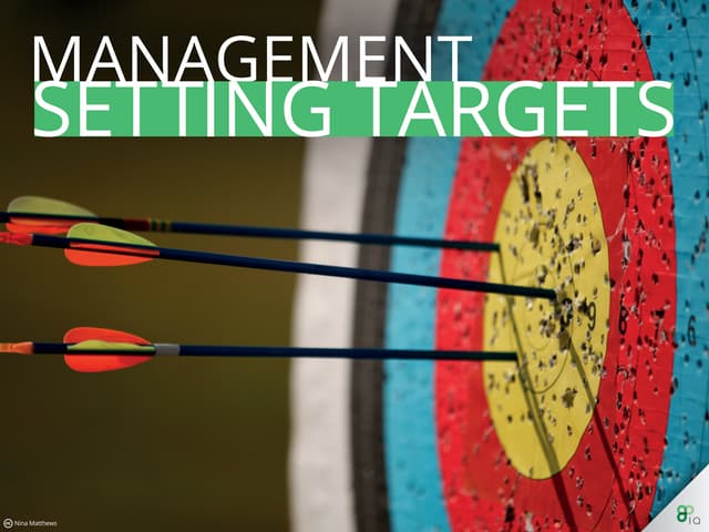 Management: Setting Targets