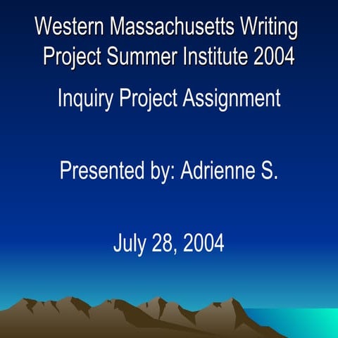 Management Strategies    Adrienne