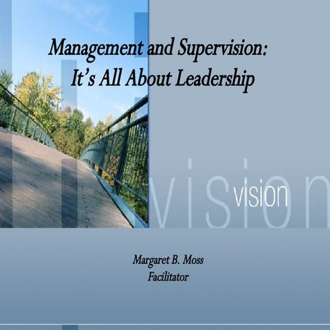 Management Vs Leadership