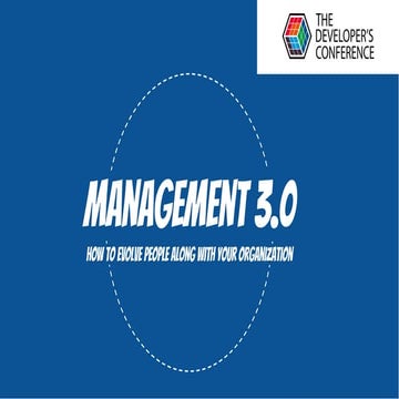 Management 3.0 (TDC 2015)