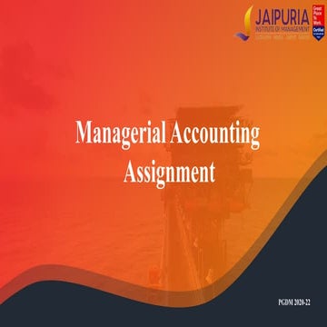 Management accounting | PPT