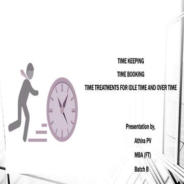 time keeping time booking