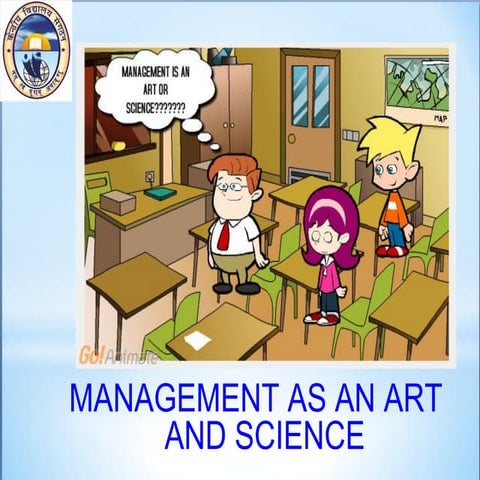 Management as an art and science mr anil kumar gupta + eva