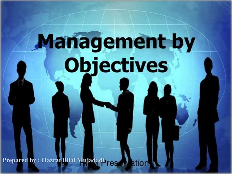Management by objective
