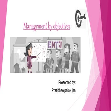 Management by objectives