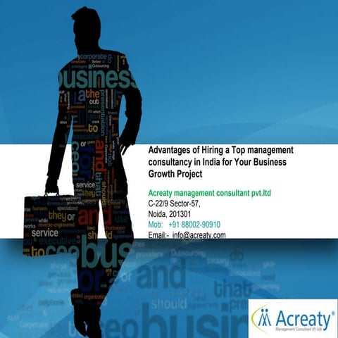 Advantages of Hiring a Top management consultancy in India for Your Business ...