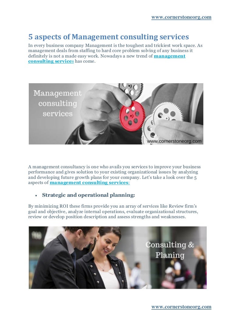 Management Consulting Services Management Consultant Services