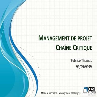Management de projet ccmp