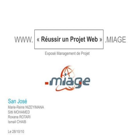 Management de projet web