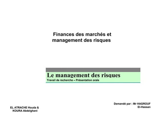 Page de garde arabe | PDF