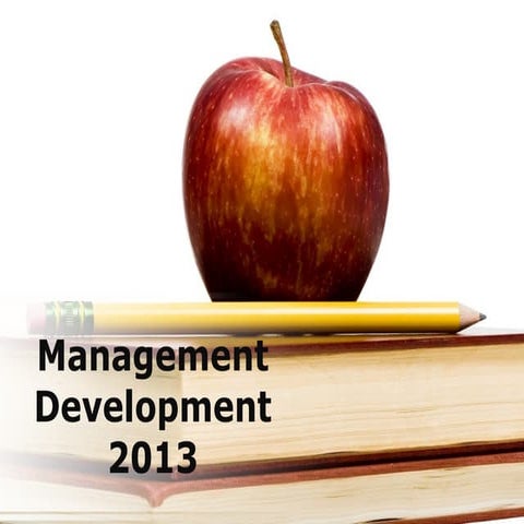 Management Development (Modern) PowerPoint Content