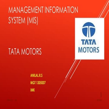 Management information system in (mis)