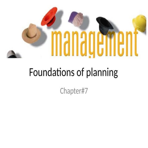 management lec 8.pptx foundation of planning