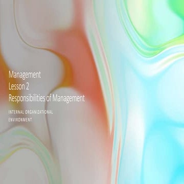 Management lesson 2 | PPT