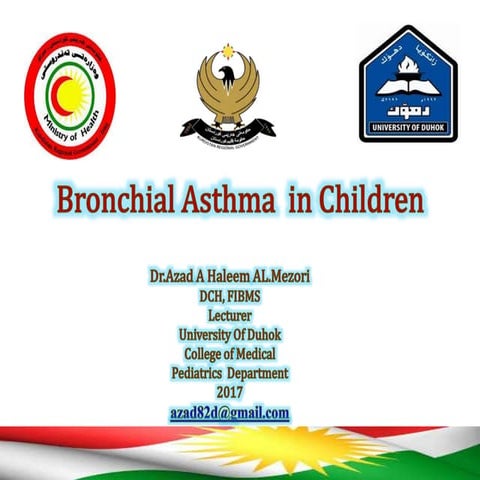 Management of bronchial asthma