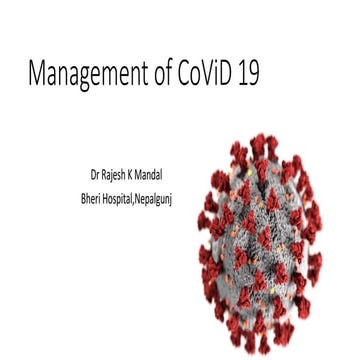 Management of co vid 19