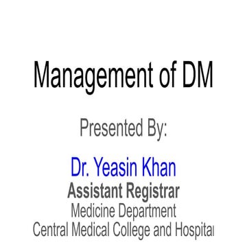 Management of DM.pdf.................... | PDF