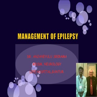Treatment of epilepsy