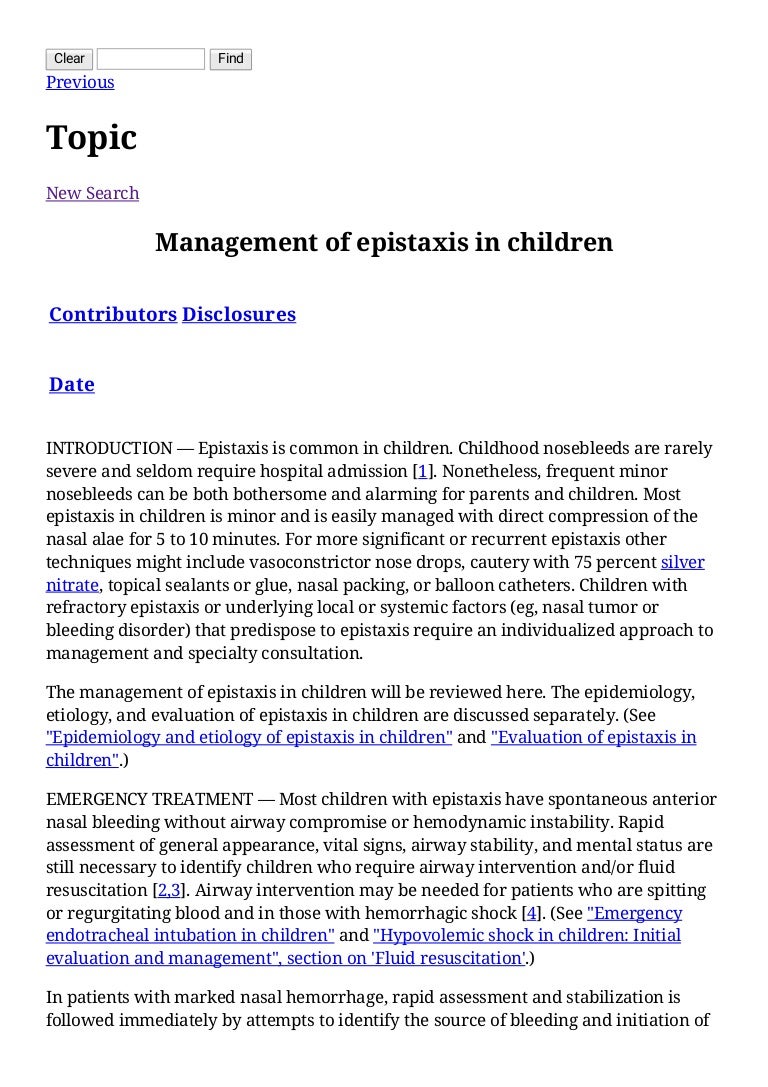 managementofepistaxisinchildren-150909015447-lva1-app6892-thumbnail-4.jpg?cb=1441763739 managementofepistaxisinchildren-150909015447-lva1-app6892-thumbnail-4.jpg?cb=1441763739