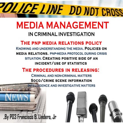 Management of media in crisis situation   