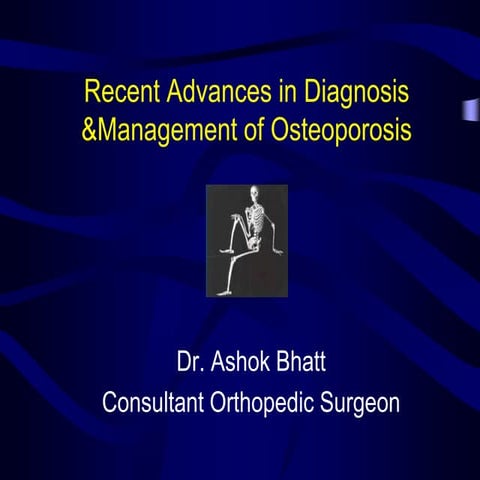 Management of osteoporosis | PPT