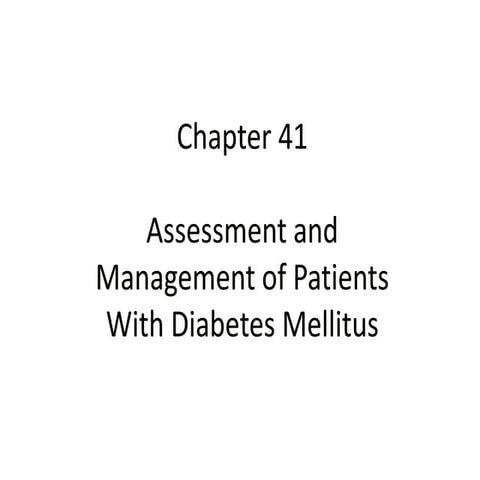 Management of Patients With Diabetes Mellitus.ppt