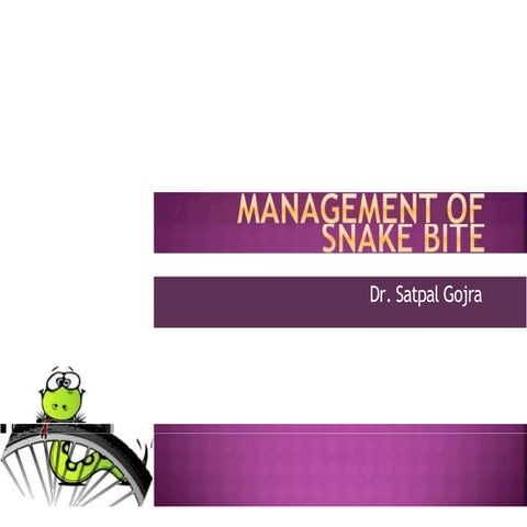 diagnosis and Management of Snake Bite (1).pptx