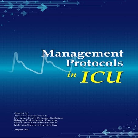 Management protools in icu