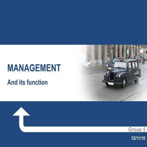 Functions of Management