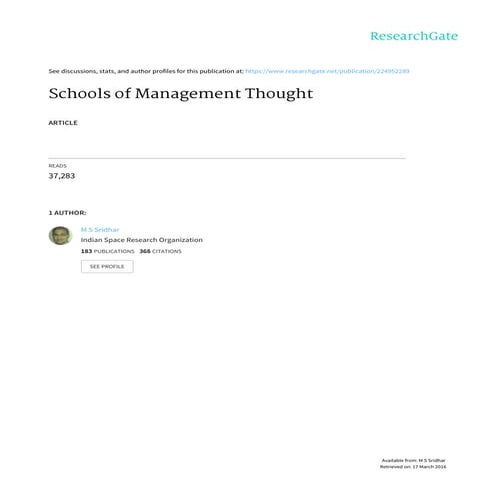 ManagementschoolsofthoughtbyMSSridhar.pdf