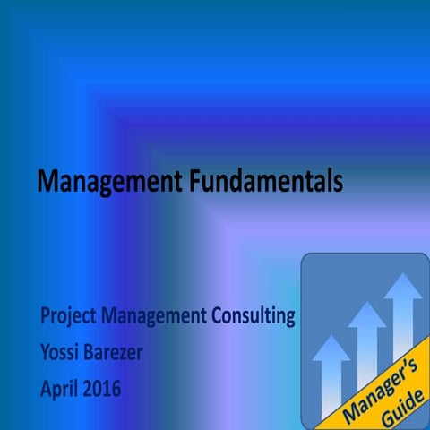 Management Fundamentals: Introduction