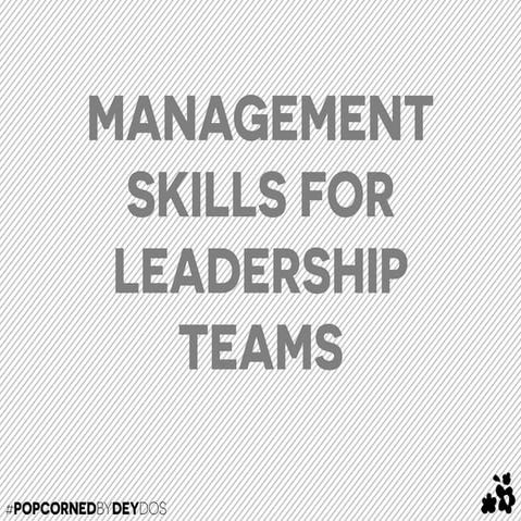 Management Skills Inventory for Teams (Results)