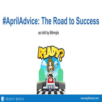 #AdviceApril: The Road to Success