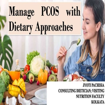 Dietary Approaches of Polycystic Ovary Syndrome | PDF