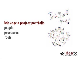Manage a project portfolio