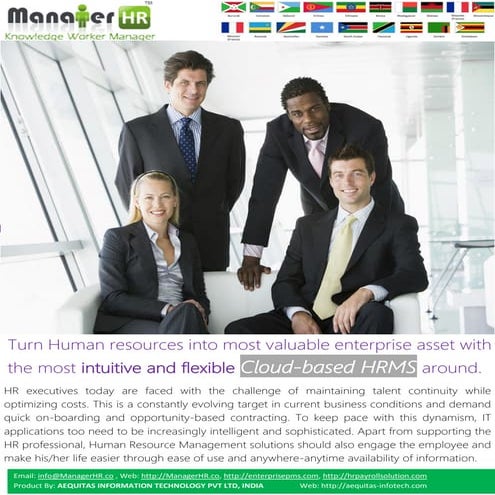 ManagerHR factsheet for Africa