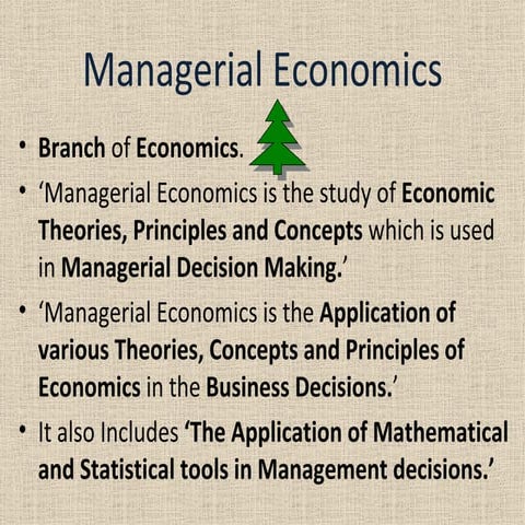Introduction to Managerial Economics-Yuvaraja SE
