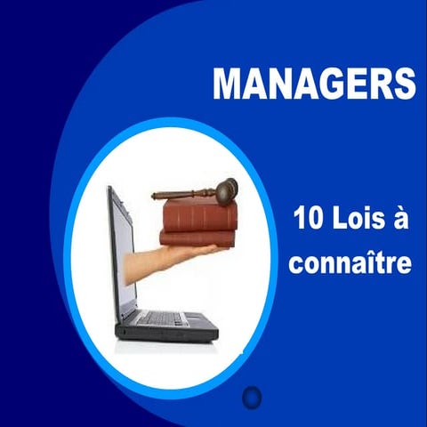 Managers: 10 lois à connaître