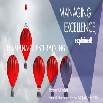 The Manager's Training 