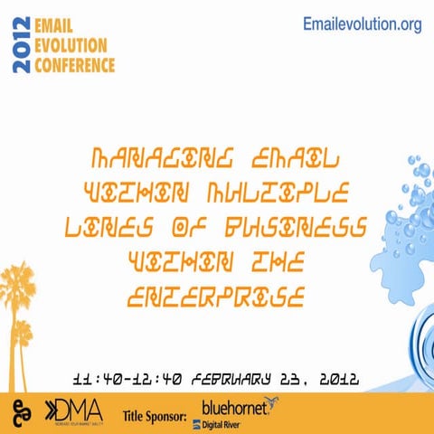 Managing Email Within Multiple Lines of Business Within the Enterprise