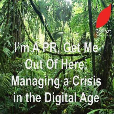 Managing a crisis in the digital age | PDF