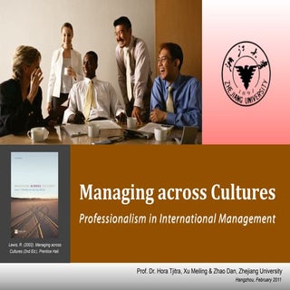 Managing Across Cultures