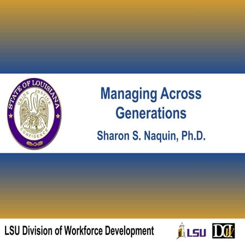 Managing Across Generations