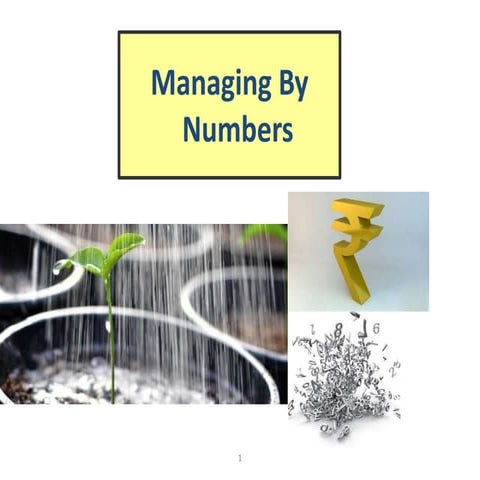 Managing your enterprise growth by numbers by Vinod Keni | #TiEInstitute