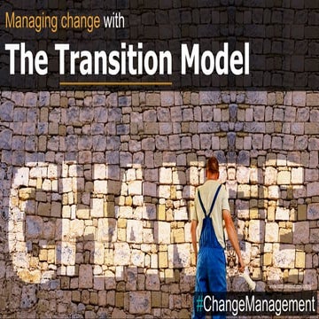 Managing Change with The Transition Model