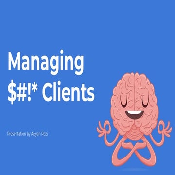 Managing Customer From Hell - Web Design Malaysia