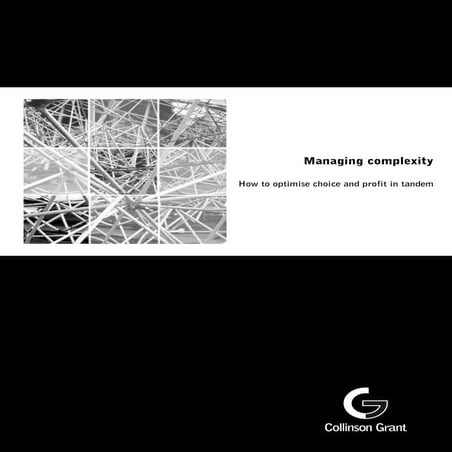 Managing complexity