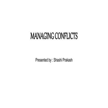 MANAGING CONFLICTS (Nursing Management)pptx