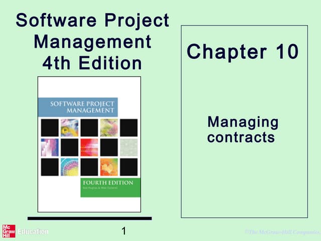 Managing contracts